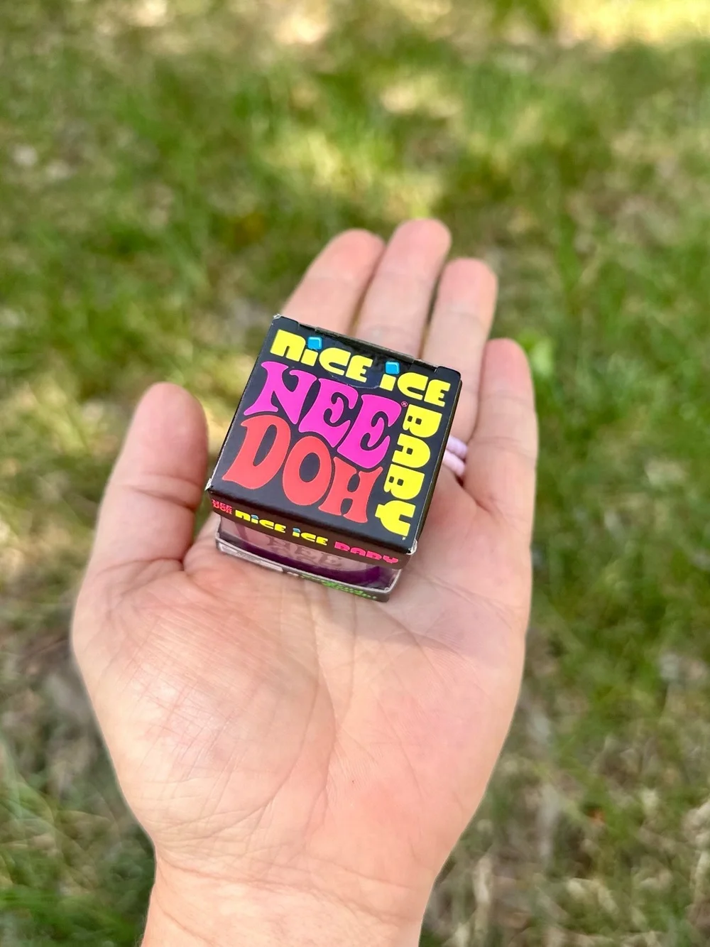 NEW NeeDoh Nice Ice Baby Cube Super Solid Squish Nee Doh Fidget Squishy Viral